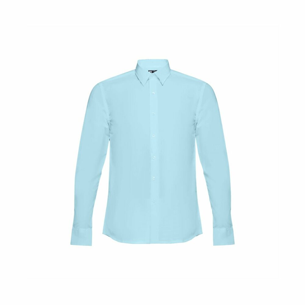 THC BATALHA. Męska koszula popelinowa - Błękitny