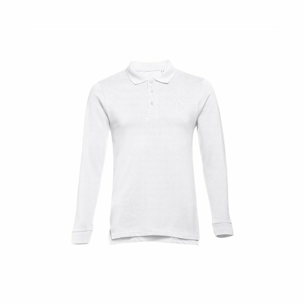 THC BERN WH 3XL. Męski t-shirt z długim rękawem - Biały