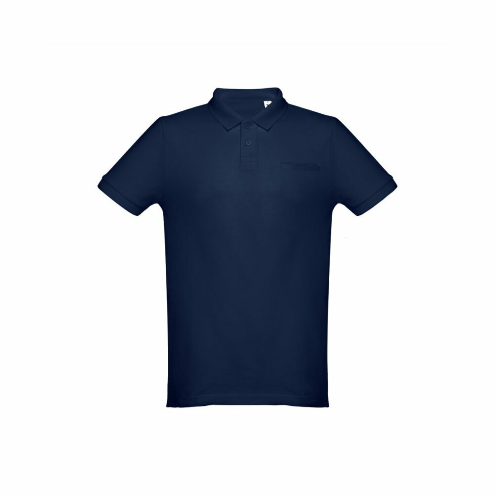 THC DHAKA. Męski polo t-shirt - Granatowy