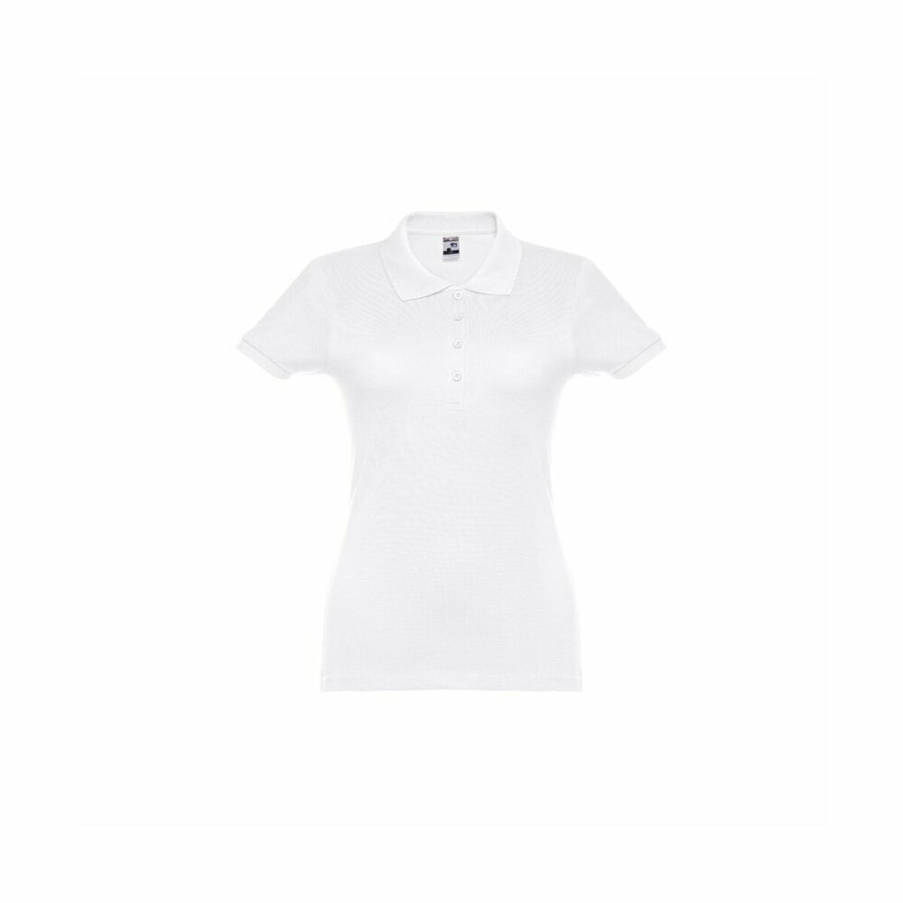 THC EVE WH. Damski polo t-shirt - Biały