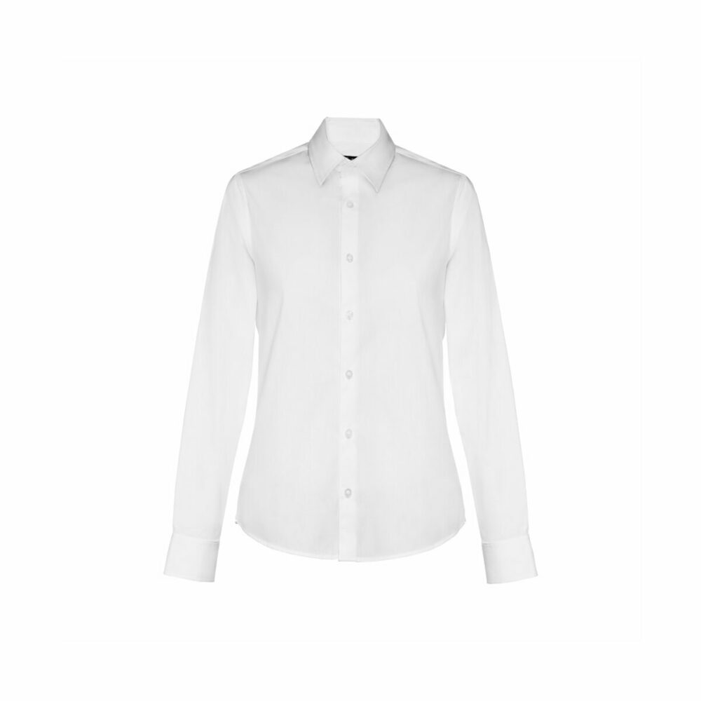THC PARIS WOMEN WH. Damska koszula popelinowa - Biały