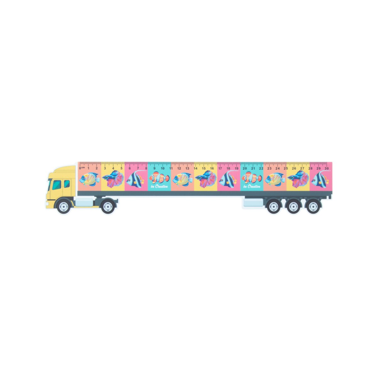 Trucker 30 - linijka 30cm, ciężarówka AP718344