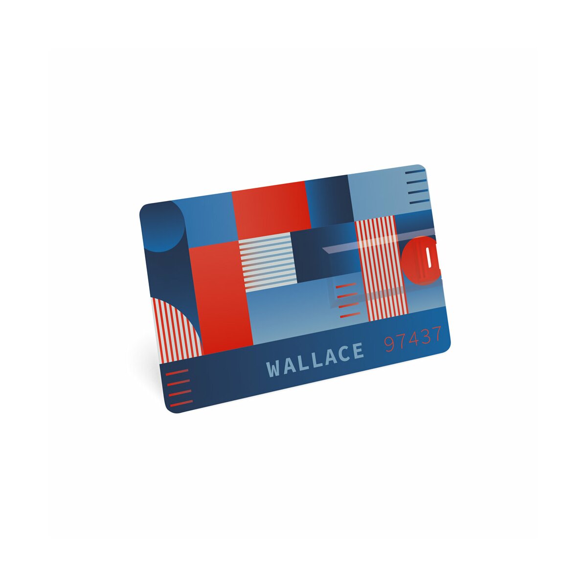 WALLACE 8GB. Pamięć UDP 8GB w kształcie karty