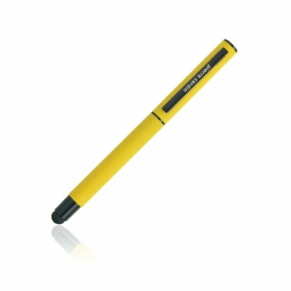 Zestaw piśmienny touch pen, soft touch CELEBRATION Pierre Cardin - żółty