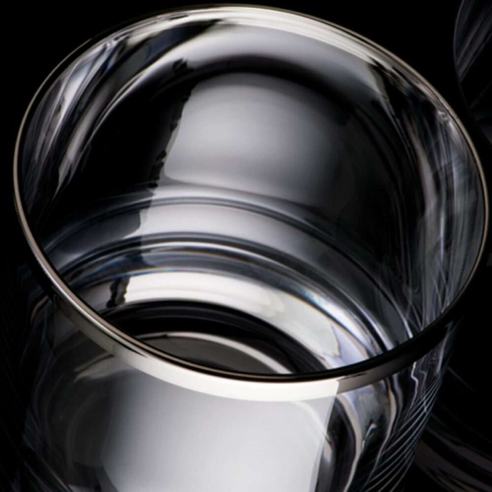 Zestaw szklanek do whiskey Ferraghini - przeźroczysty