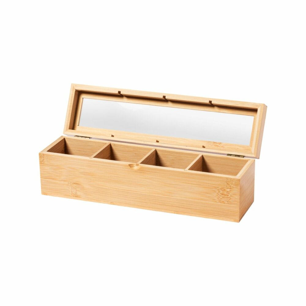 Zirkony - bambusowe pudełko na herbatę AP722194