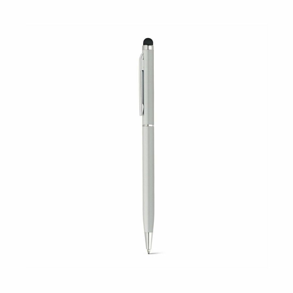 ZOE. Aluminiowy długopis - Satynowy srebrny