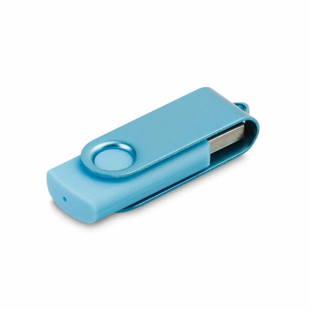 11080. Dysk flash USB o pojemności 16 GB - Błękitny