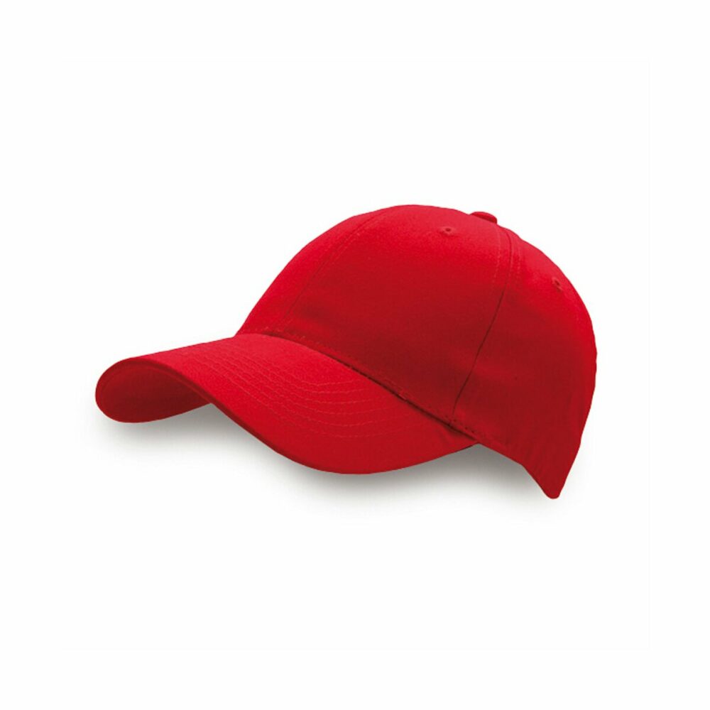 32047. Bawełniana czapka - Czerwony