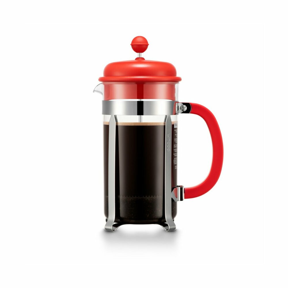CAFFETTIERA 1L. Ekspres do kawy 1L - Czerwony