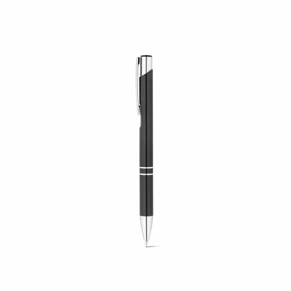 Den. Długopis z recyklingowanego aluminium - Czarny