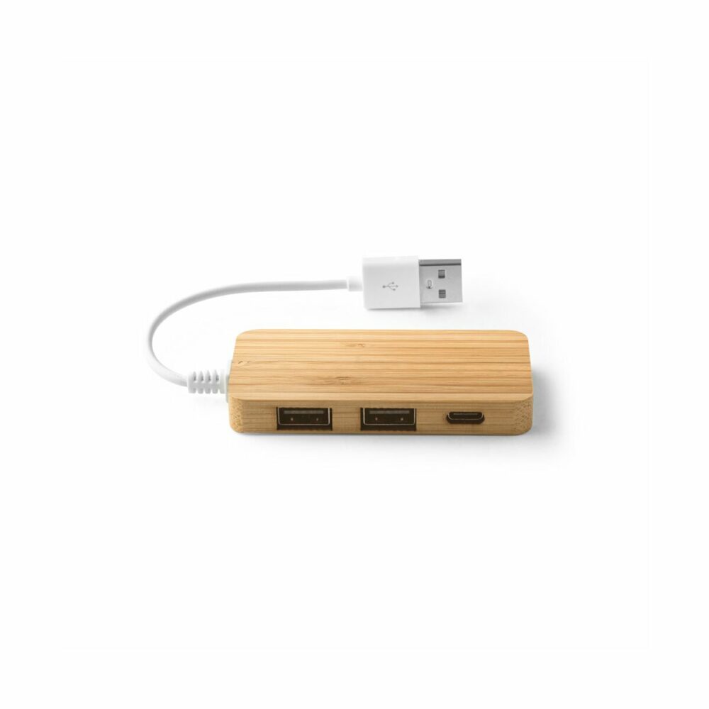 MOSER Bambusowy HUB USB