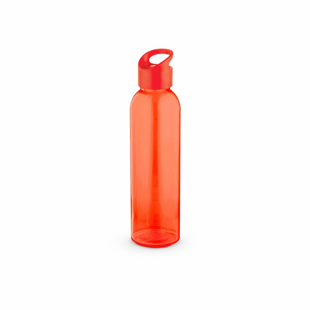 PORTIS GLASS. Butelka szklana o pojemności 500 mL - Czerwony