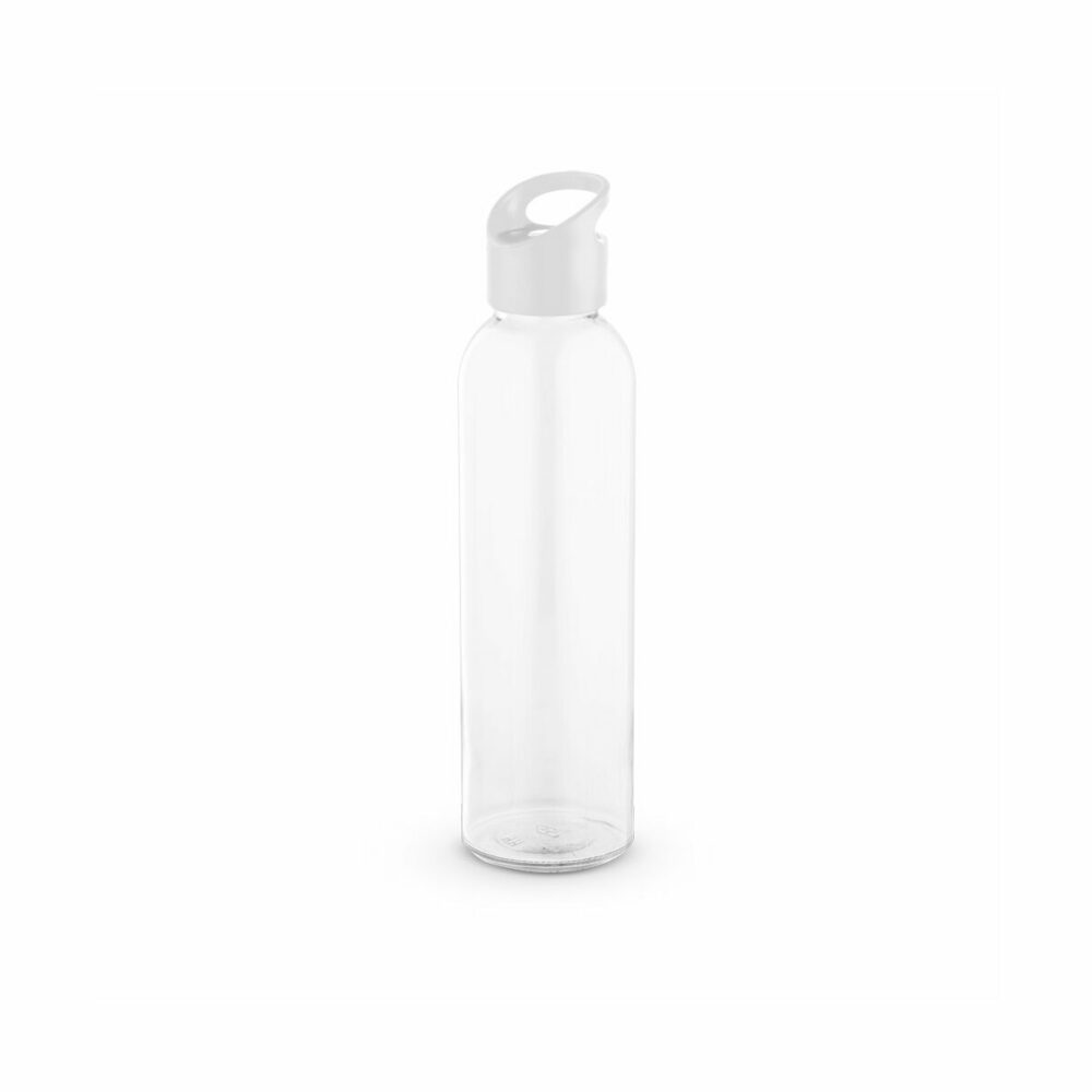 PORTIS GLASS. Butelka szklana o pojemności 500 mL - Biały