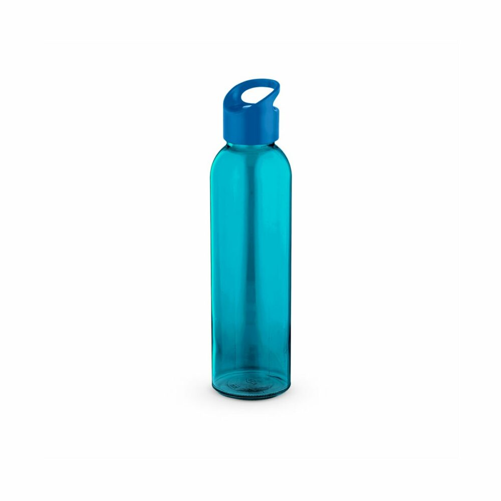 PORTIS GLASS. Butelka szklana o pojemności 500 mL - Szafirowy
