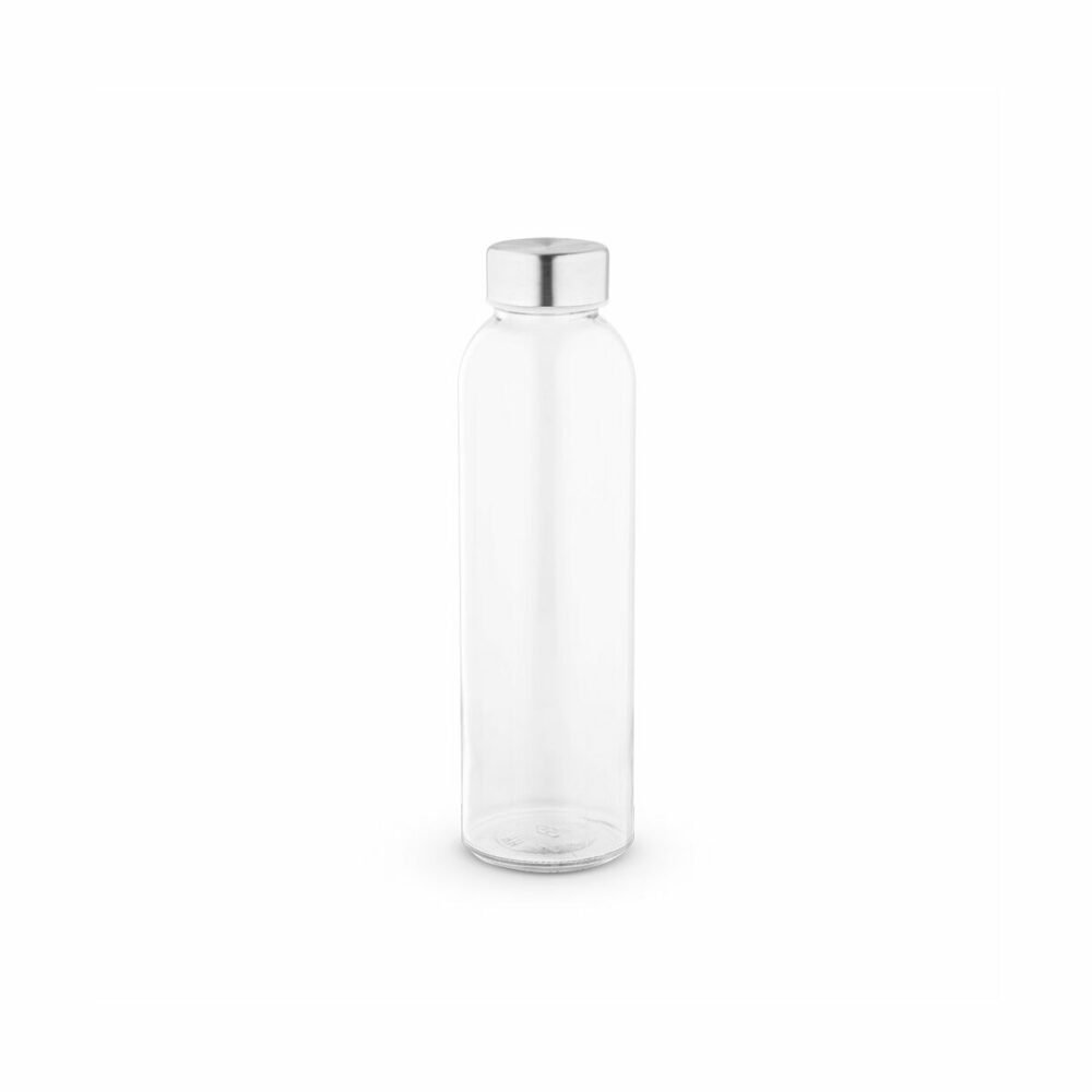 SOLER. Butelka szklana o pojemności 500 mL - Transparentny