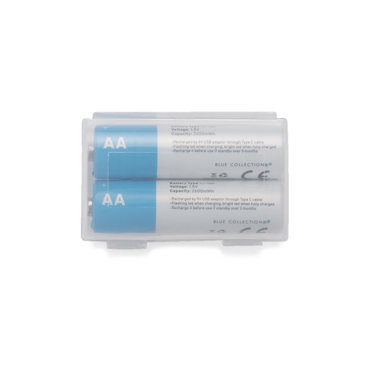 Zestaw akumulatorków AA 1600 mAh ASG-09125