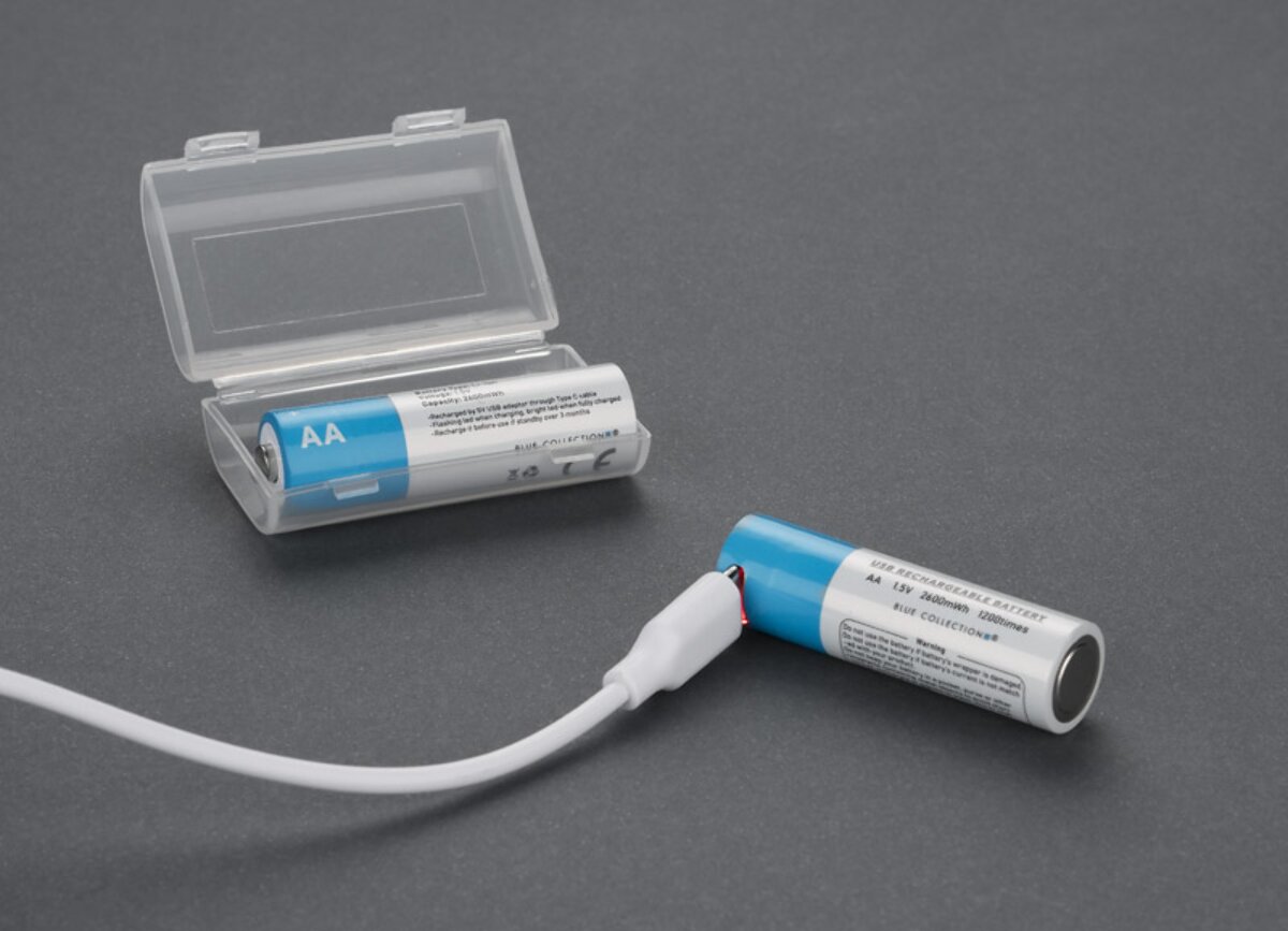 Zestaw akumulatorków AA 1600 mAh ASG-09125