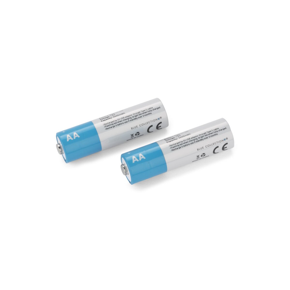 Zestaw akumulatorków AA 1600 mAh ASG-09125