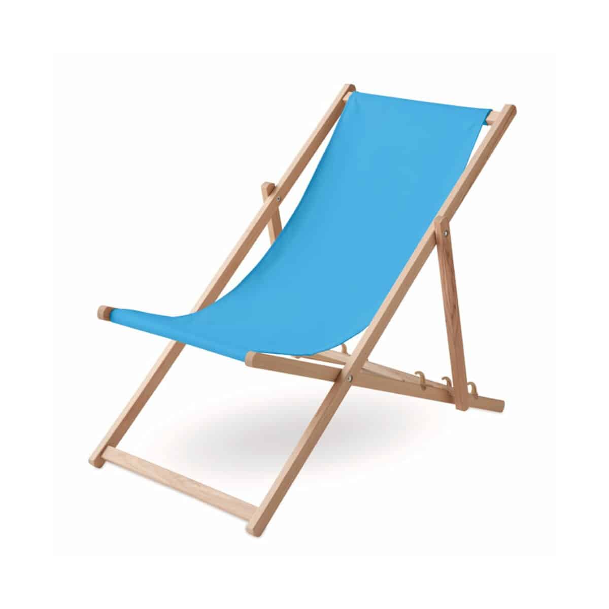 Drewniane krzesło plażowe