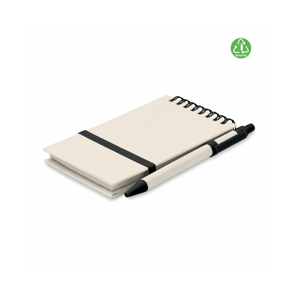 Notesy A6 z kartonu po mleku