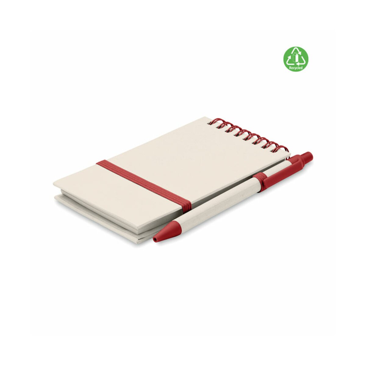 Notesy A6 z kartonu po mleku