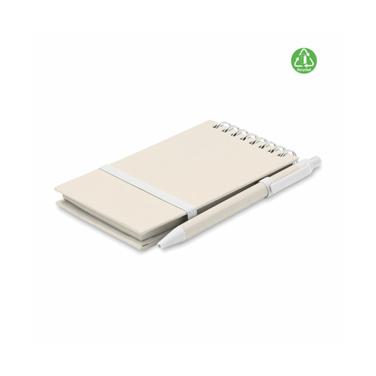 Notesy A6 z kartonu po mleku