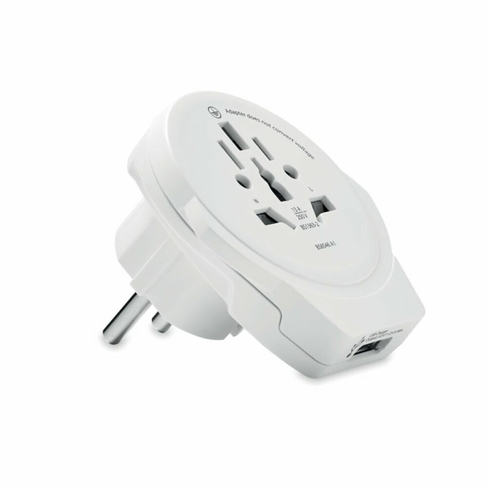 Adapter z USB World to Europe