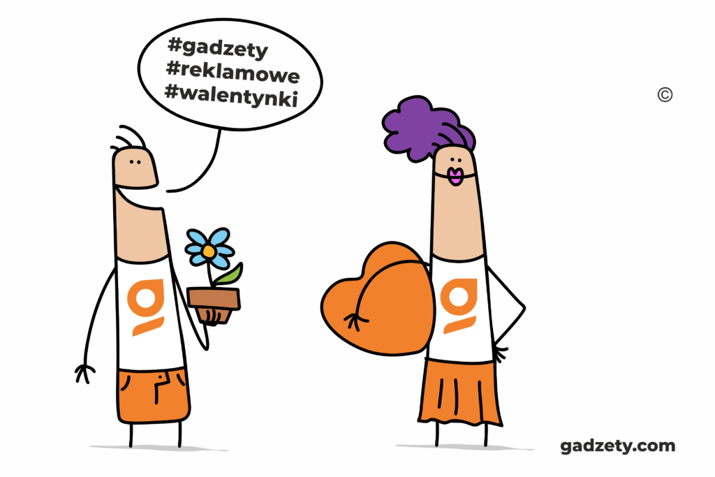 gadżety reklamowe na walentynki