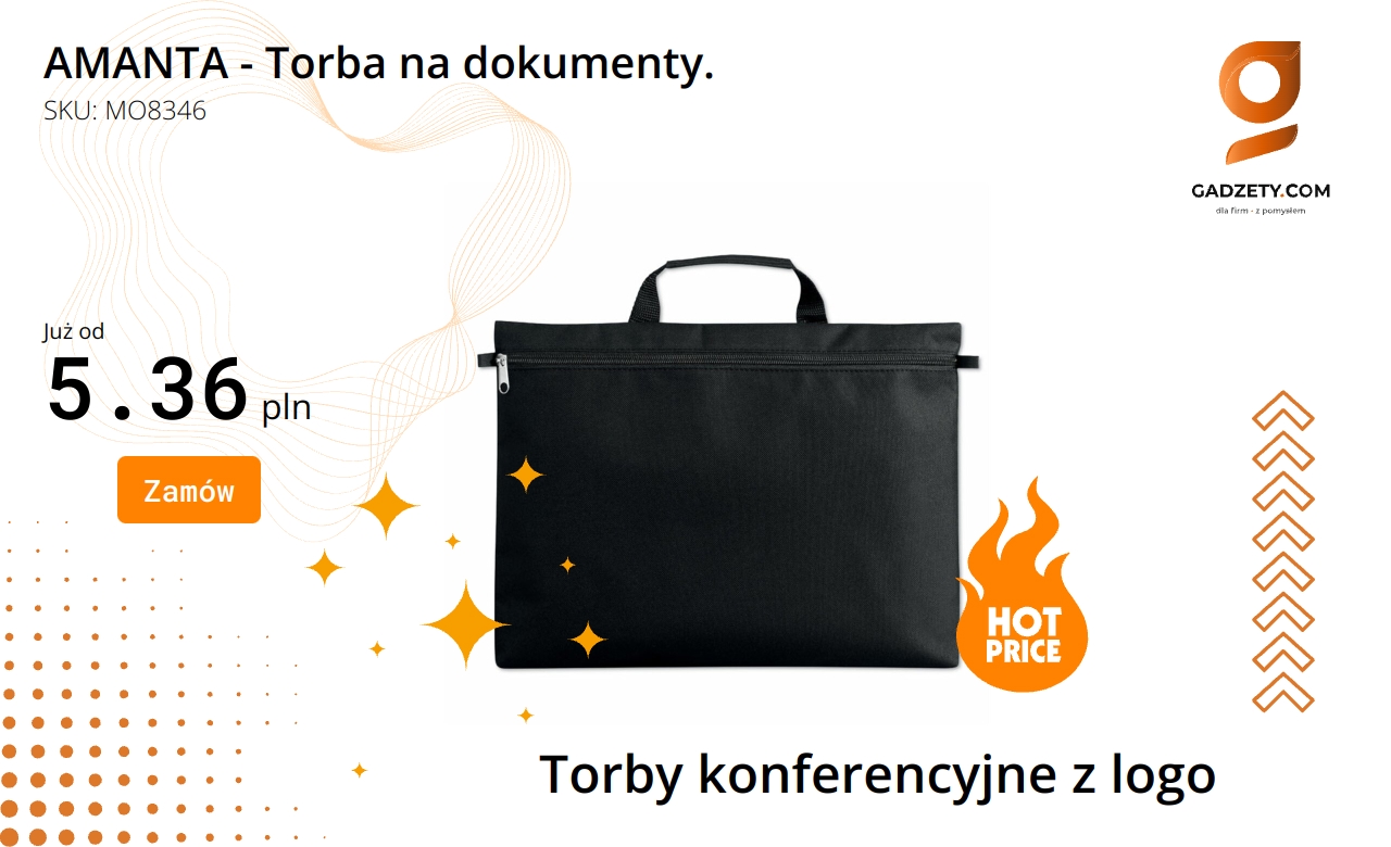 Elegancka torba na dokumenty AMANTA