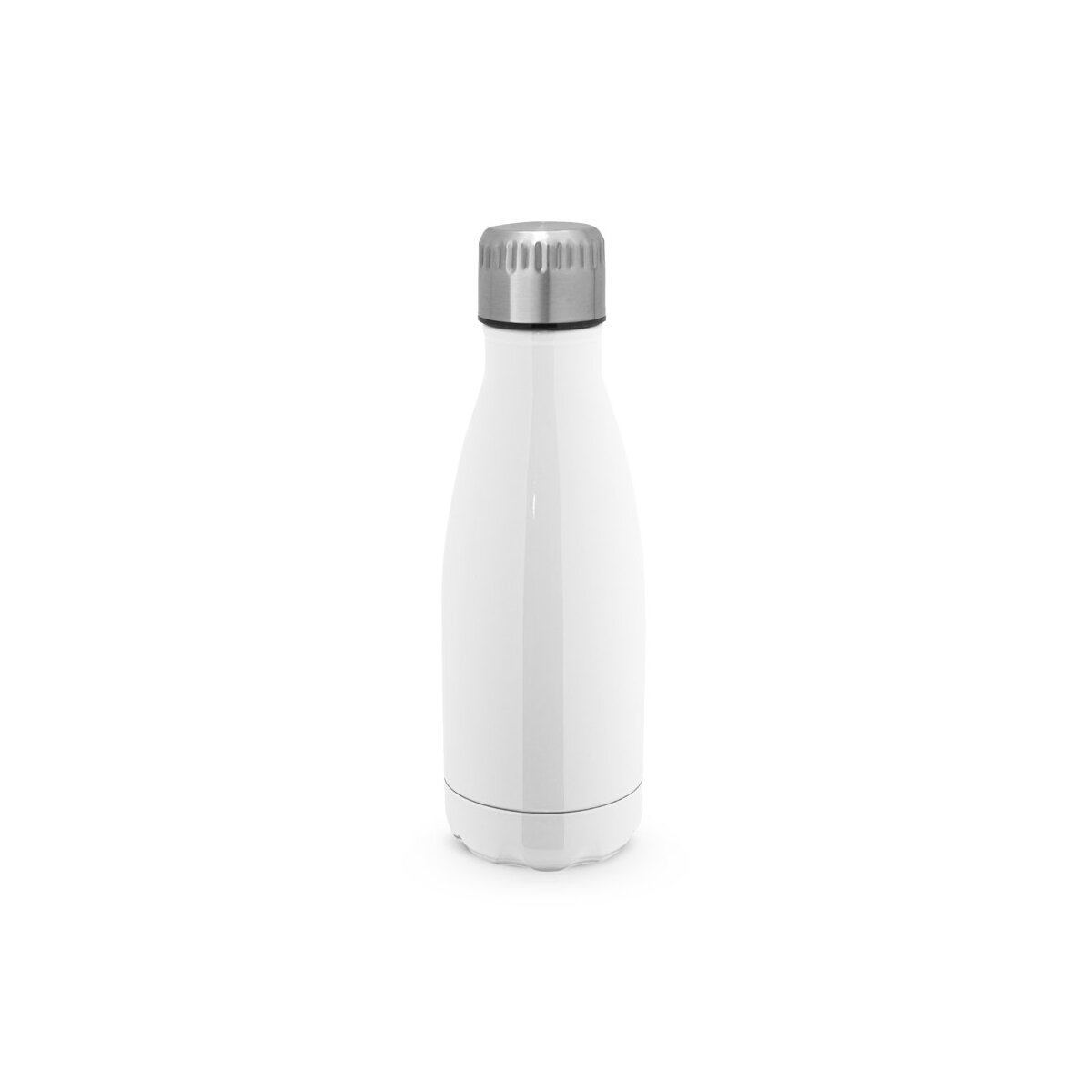 AMORTI S. Butelka sublimacyjna ze stali nierdzewnej 380 ml - Biały