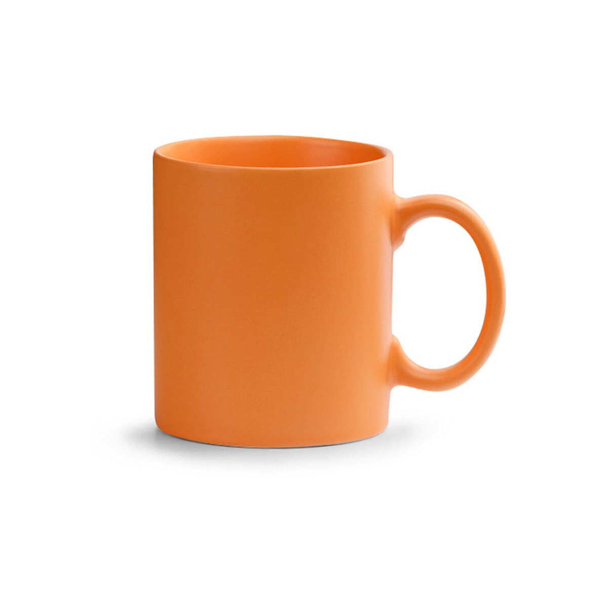 BARINE MATTE. Kubek ceramiczny 350 ml - Pomarańczowy