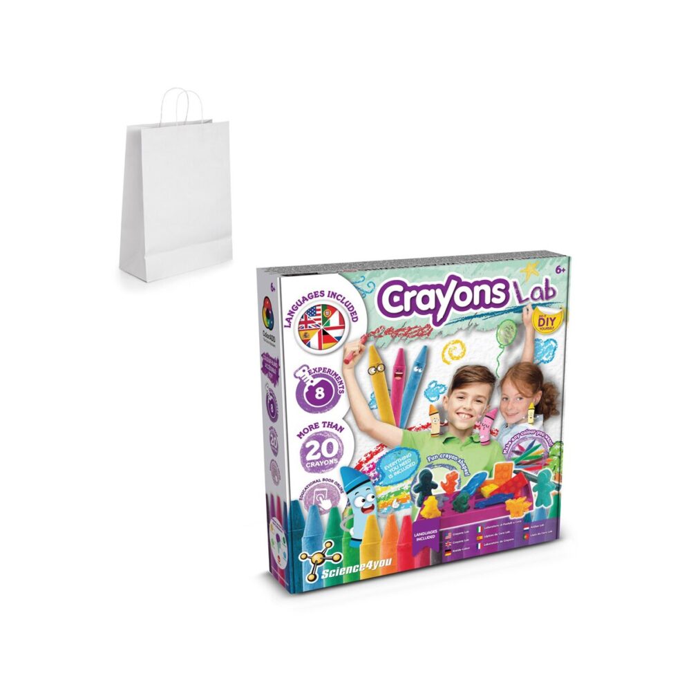 Crayon Factory Kit III Gra edukacyjna dostarczany z papierową torebką prezentową (100 g/m²)