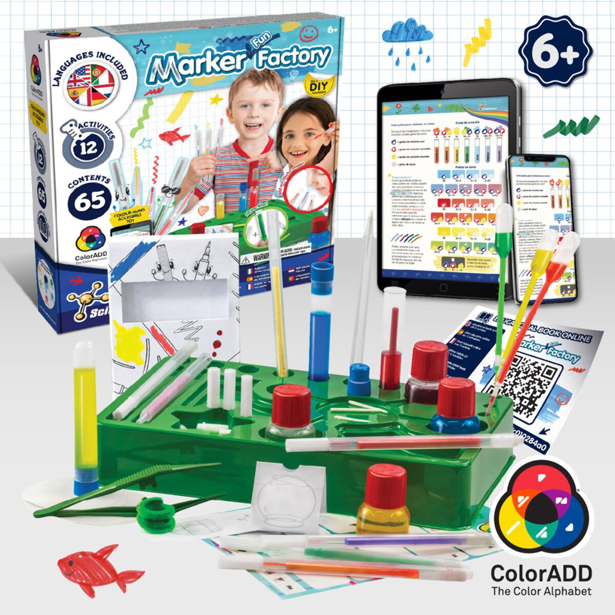 DIY Pen Factory Kit I Gra edukacyjna dla dzieci