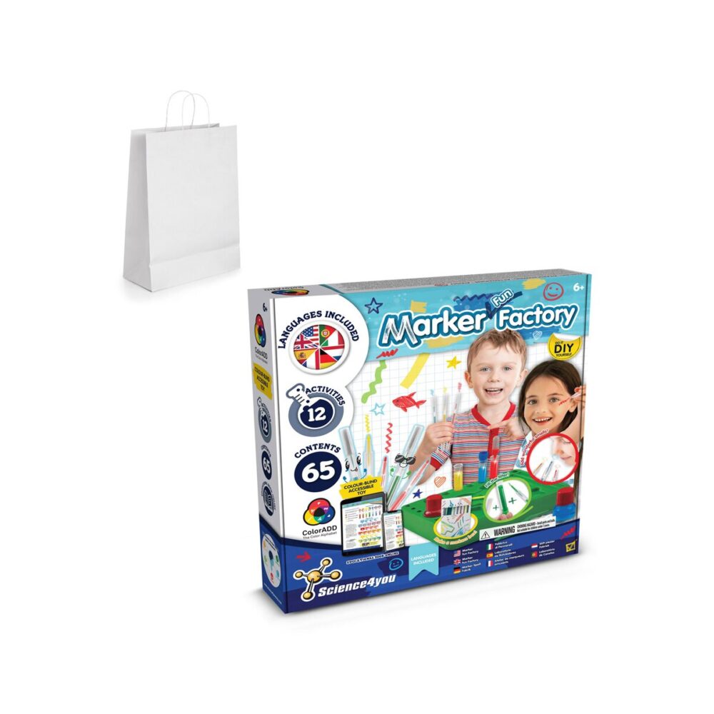 DIY Pen Factory Kit III Gra edukacyjna dostarczany z papierową torebką prezentową (100 g/m²)