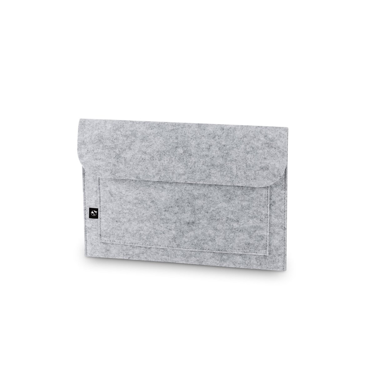 FELPY SLEEVE. Torba na laptopa z filcu z recyklingu (100% rPET) - Jasno szary