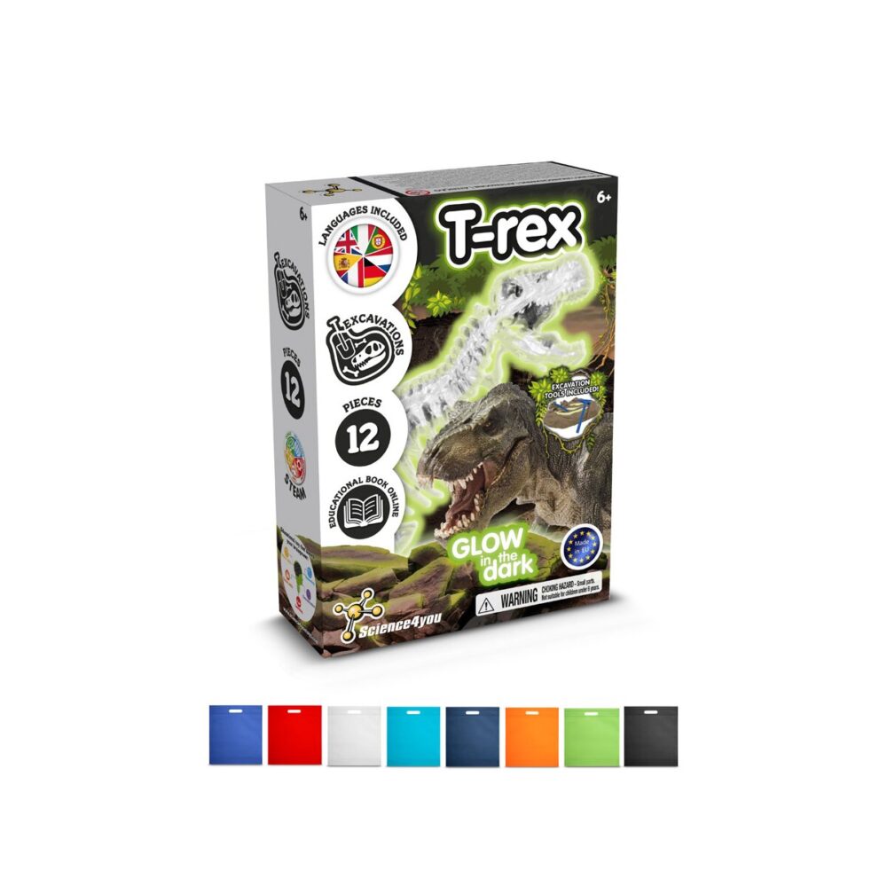 Fossil Excavation Kit IV Gra edukacyjna dostarczany z torebką prezentową z włókniny (80 g/m²)