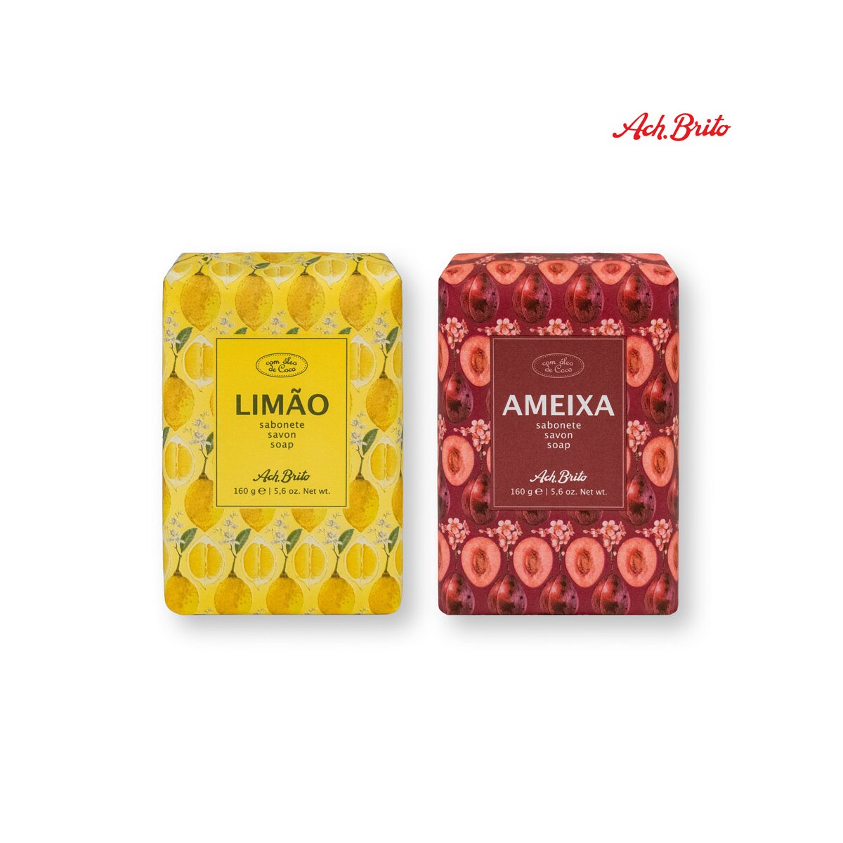FRUTADOS II Mydło na bazie mydła roślinnego wzbogacone olejem kokosowym (160g)