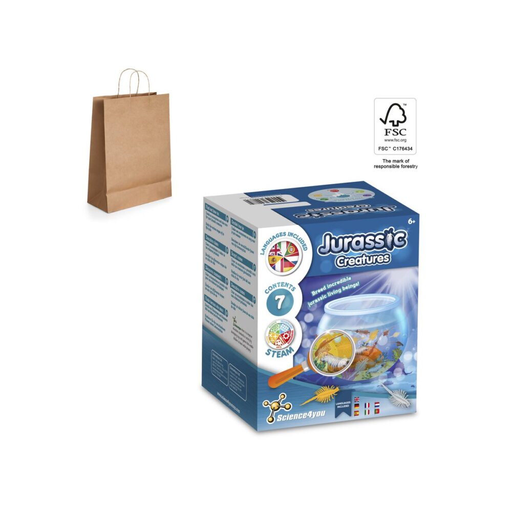 Jurassic Pets Kit II Gra edukacyjna dostarczana z papierową torebką prezentową (115 g/m²)