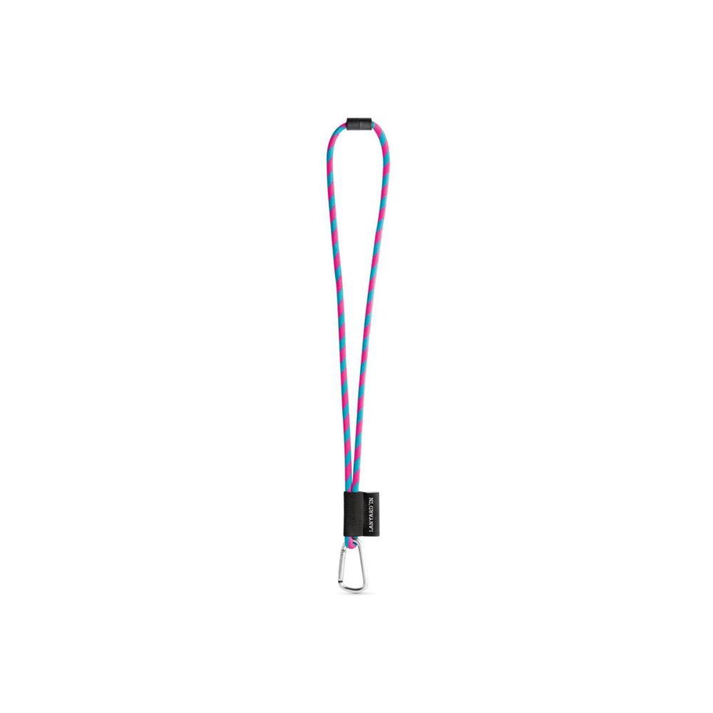 Lanyard Tube Long Set II. Modele standardowe - Opalizujący różowy