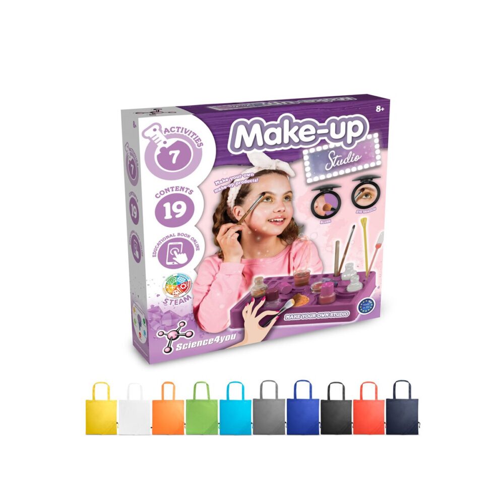 Makeup Studio Kit II Gra edukacyjna dostarczany ze składaną torbą prezentową 190T