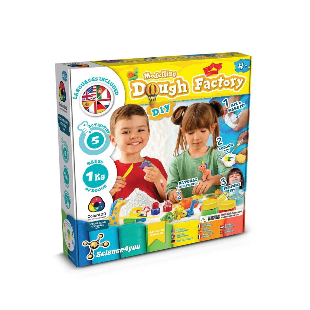 Modeling Dough Factory Kit I Gra edukacyjna dla dzieci