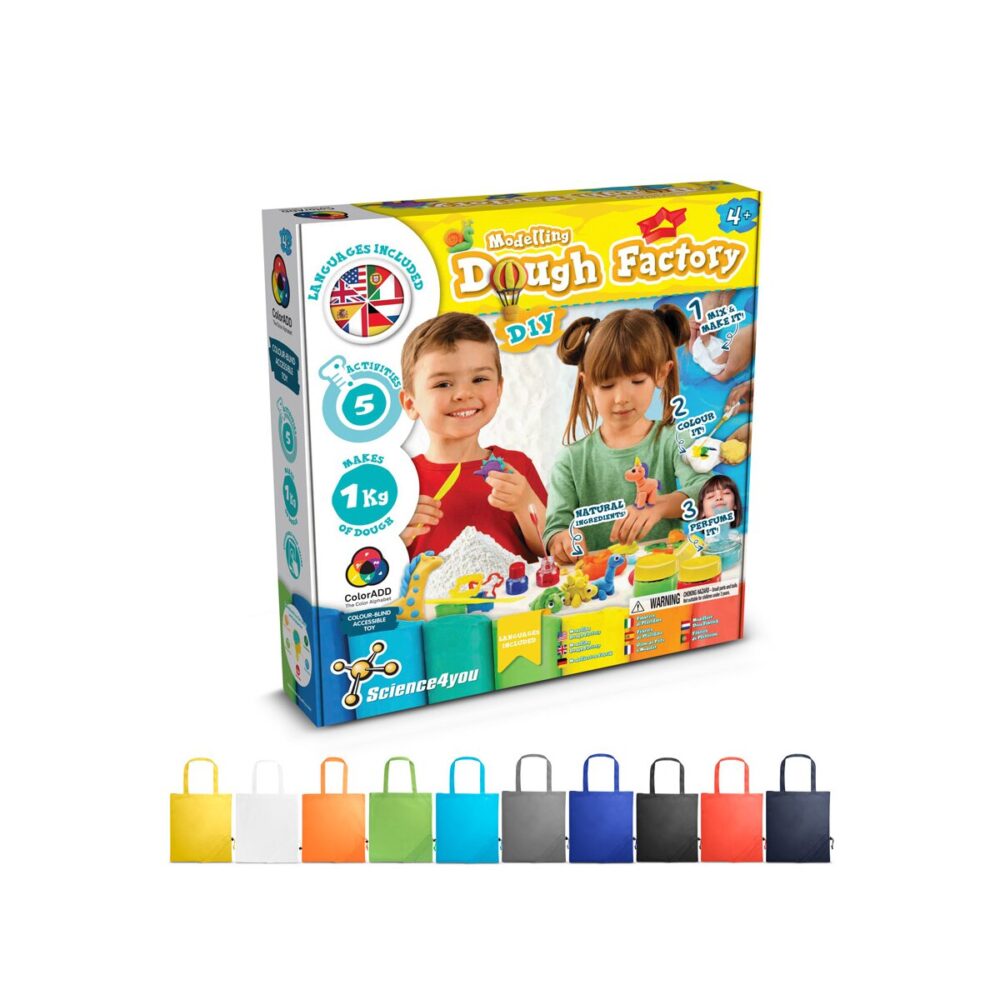 Modeling Dough Factory Kit II Gra edukacyjna dostarczany ze składaną torbą prezentową 190T