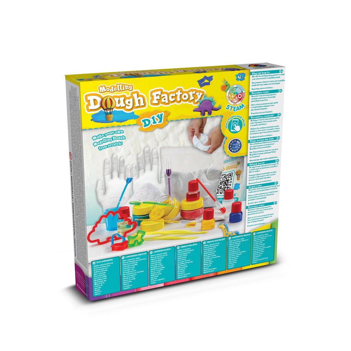Modeling Dough Factory Kit II Gra edukacyjna dostarczany ze składaną torbą prezentową 190T