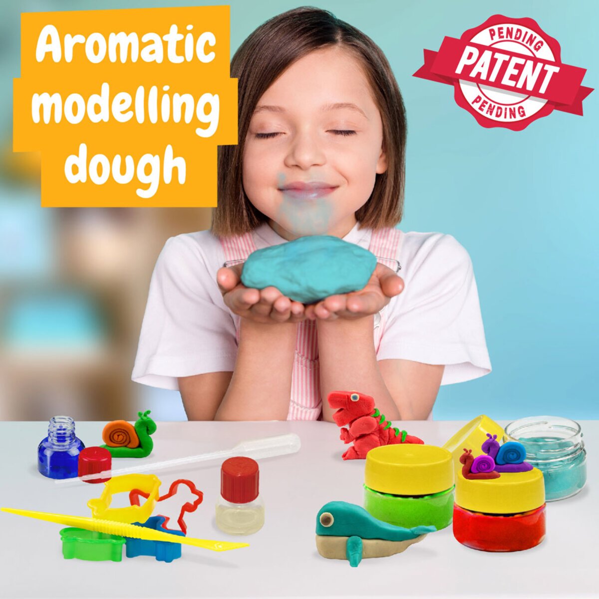 Modeling Dough Factory Kit II Gra edukacyjna dostarczany ze składaną torbą prezentową 190T