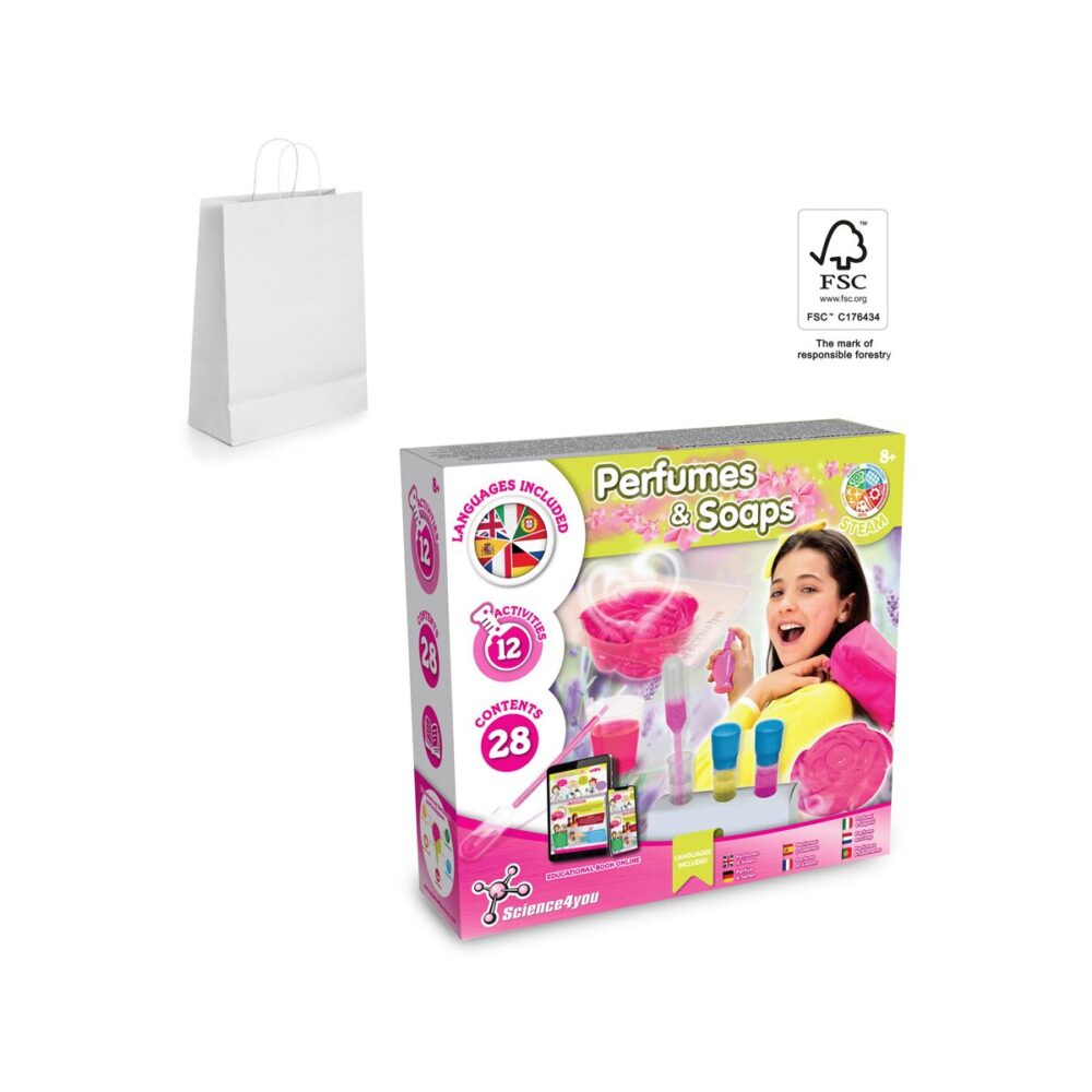 Perfume & Soap Factory Kit II Gra edukacyjna dostarczana z papierową torebką prezentową (90 g/m²)