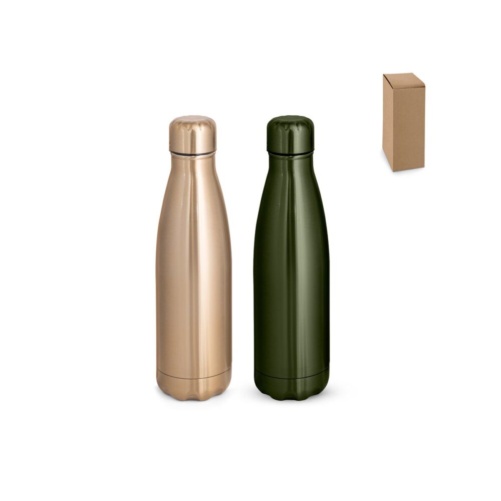 SHOW METALLIC Butelka ze stali nierdzewnej z matowym metalicznym wykończeniem 510 ml