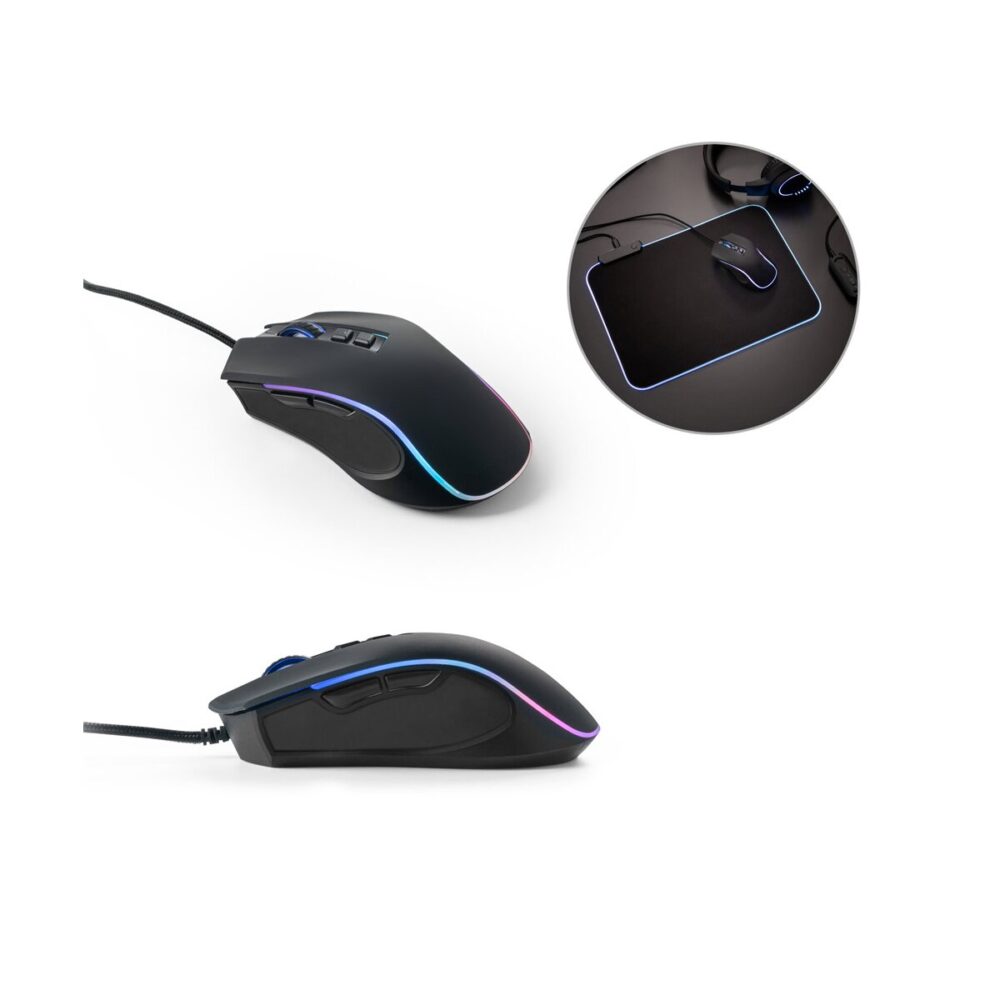 THORNE MOUSE RGB Mysz do gier z kablem o długości 1,5 m i oświetleniem LED RGB z ABS