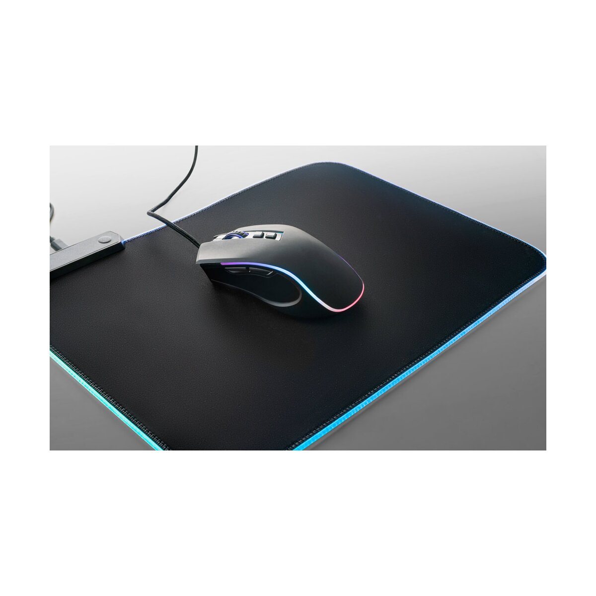 THORNE MOUSE RGB Mysz do gier z kablem o długości 1,5 m i oświetleniem LED RGB z ABS