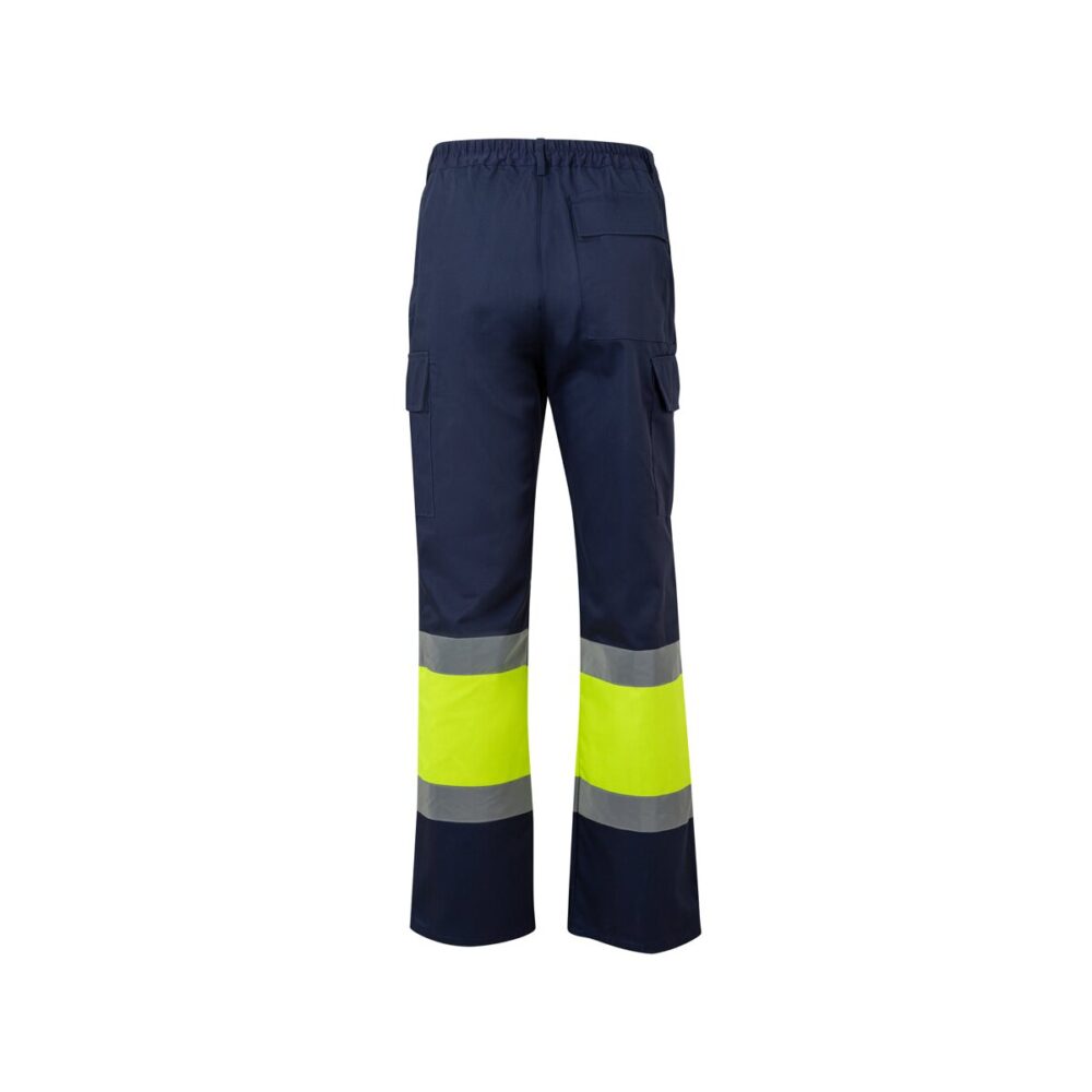 VL ARTEMIS Dwukolorowe spodnie z diagonalu (190 g/m²), bawełny (20%) i poliestru (80%)